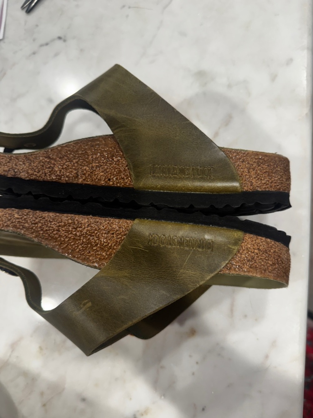Size 38 Birkenstock Gizeh Big Buckle - Picture 2 of 6